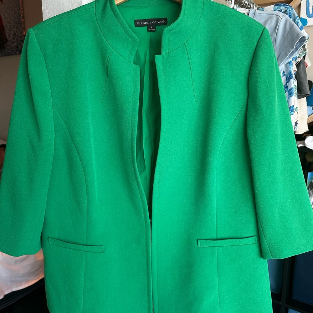 Preston & York Vibrant Green Blazer